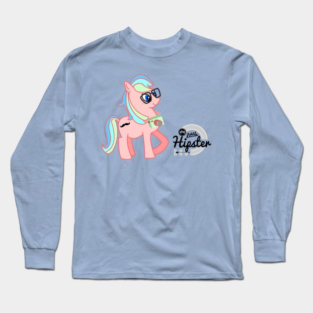 My Little Hipster Long Sleeve T-Shirt by randomgeekery